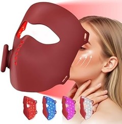 ¿Qué resultados esperados se obtienen al usar máscaras LED faciales?