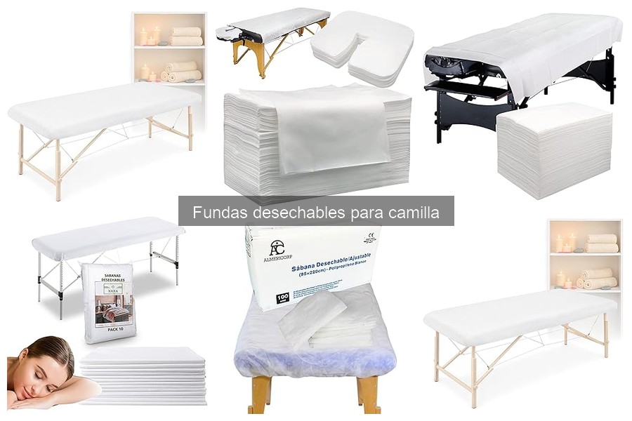 Alternativas a fundas desechables para camilla en estética