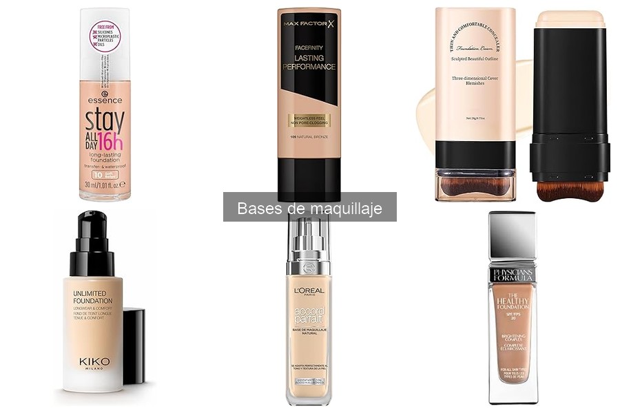 Alternativas a la base de maquillaje para piel sensible