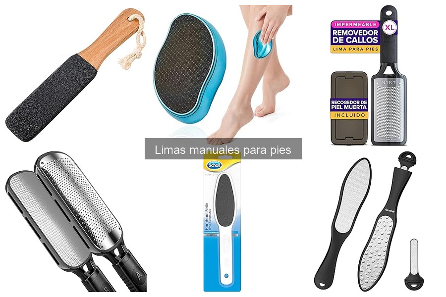 Alternativas a las limas manuales para pies: opciones efectivas