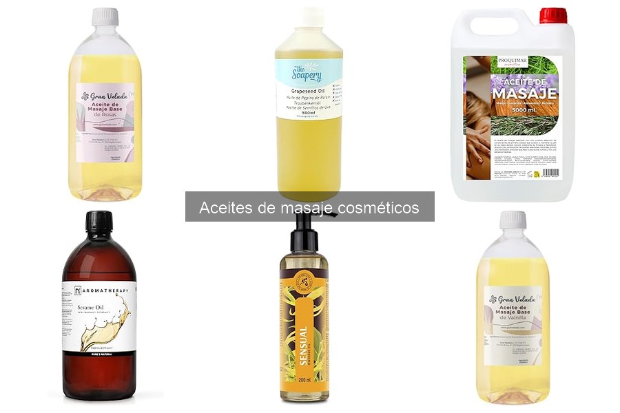 Alternativas a los aceites de masaje: cremас, lociones y más