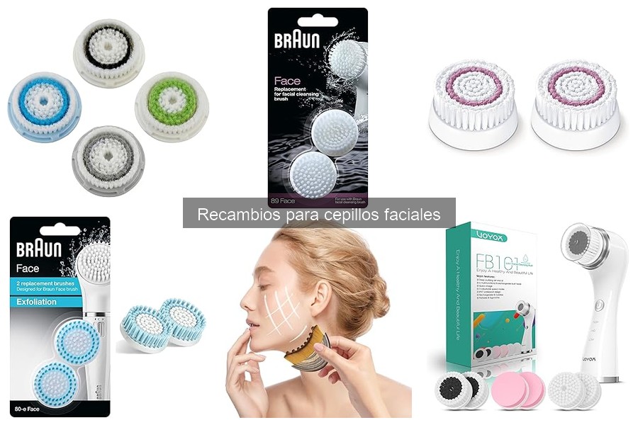 Alternativas a los recambios de cepillos faciales