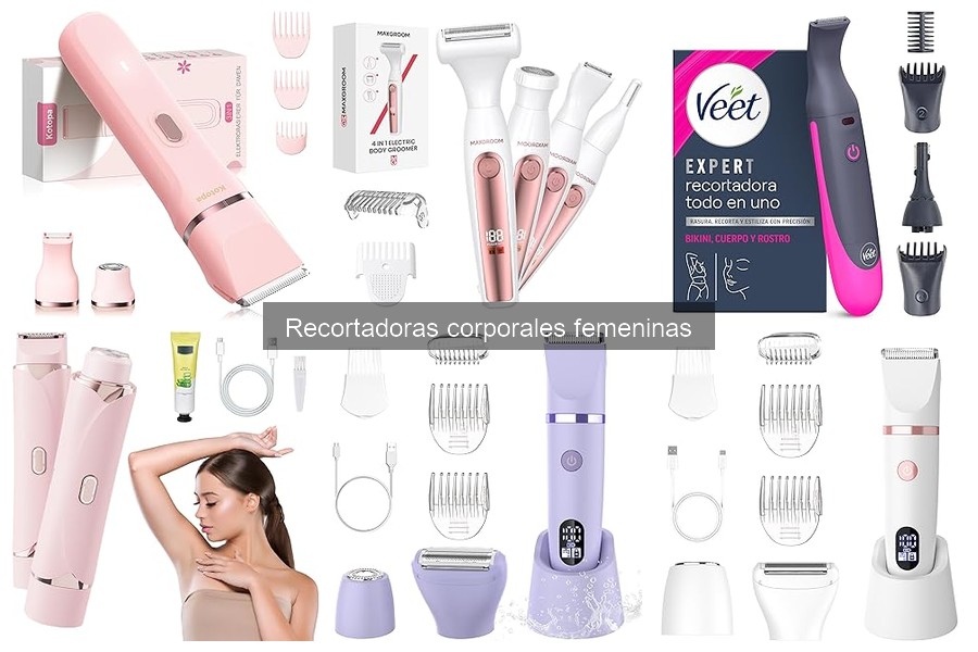 Alternativas a Recortadoras Corporales Femeninas para Depilación