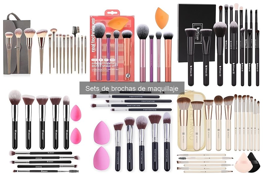 Alternativas a Sets de Brochas de Maquillaje: Opciones Efectivas