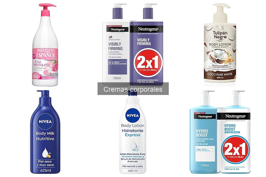Alternativas naturales a cremas corporales comerciales