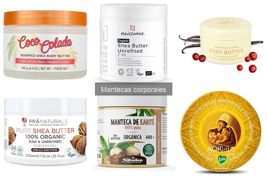 Alternativas naturales a las mantecas corporales comerciales