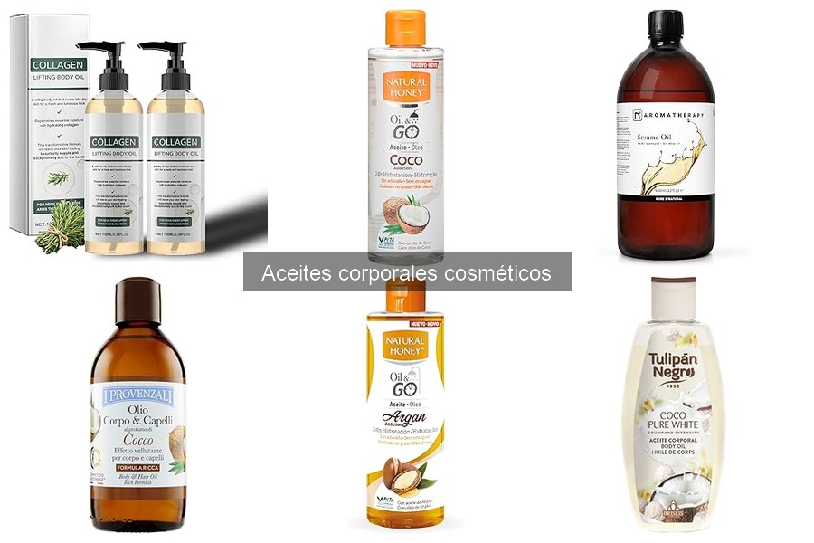 Análisis de Ingredientes de Aceites Corporales Populares