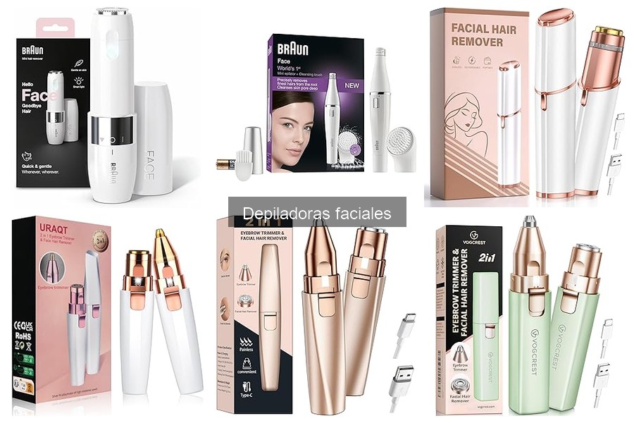 Análisis de precios de depiladoras faciales en el mercado
