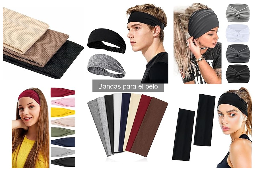 Bandas para el Pelo: Antideslizantes y Decorativas para Ti