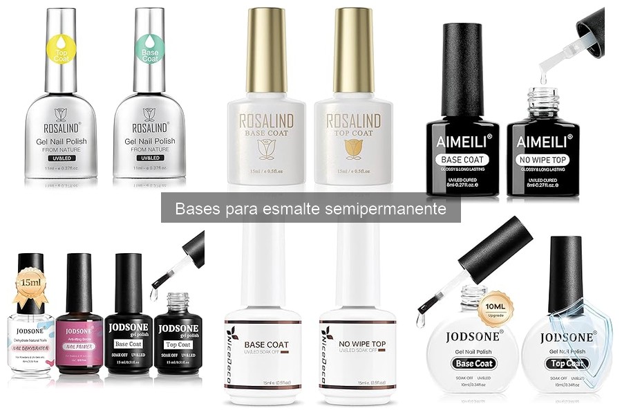 Base para esmalte semipermanente: soluciones para el secado