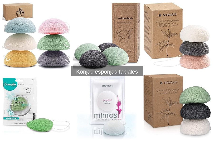 Beneficios de las esponjas Konjac para el cuidado facial