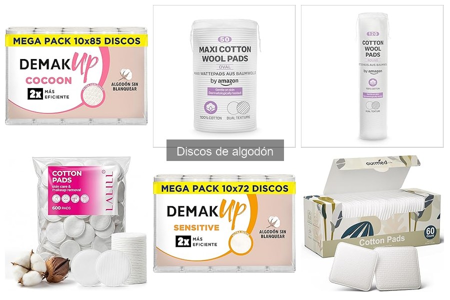Beneficios de usar discos de algodón para el maquillaje