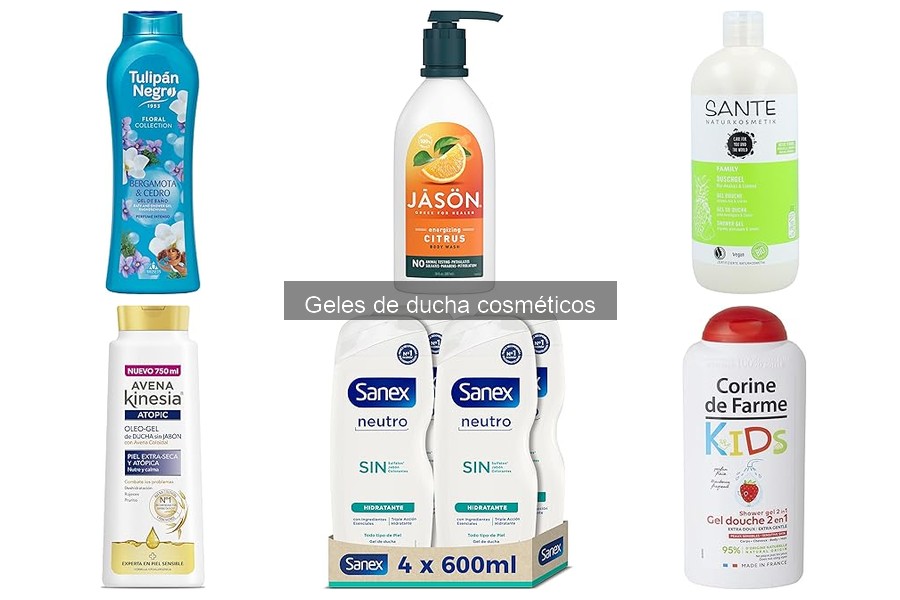 Beneficios de usar geles de ducha cosméticos para tu piel