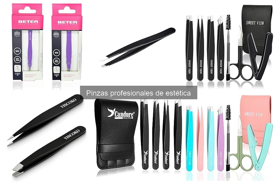 Beneficios de usar pinzas profesionales de estética en casa