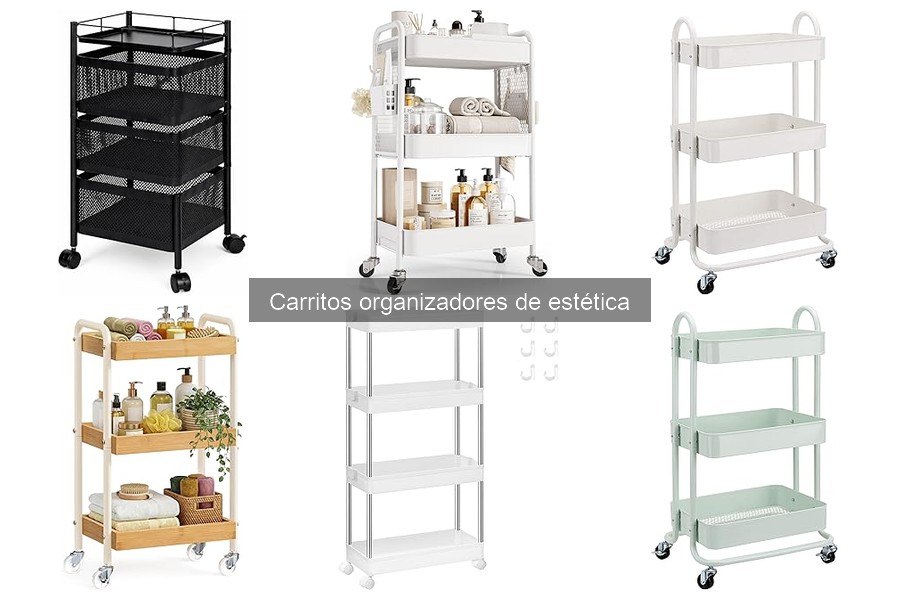Beneficios del carrito organizador de estética en casa