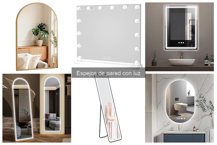 Características Esenciales de un Espejo de Pared con Luz
