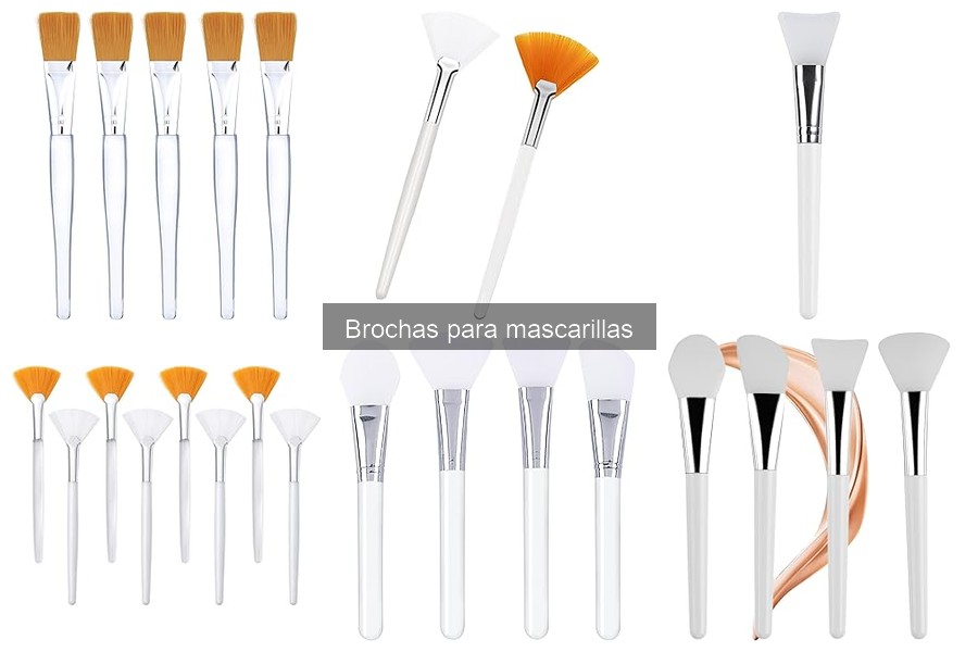 Cómo aplicar mascarillas con brochas de forma efectiva
