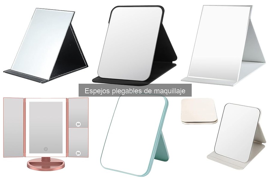 Cómo elegir el espejo plegable de maquillaje según tu piel