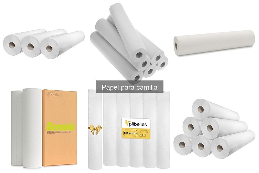 Cómo elegir el grosor ideal del papel para camilla