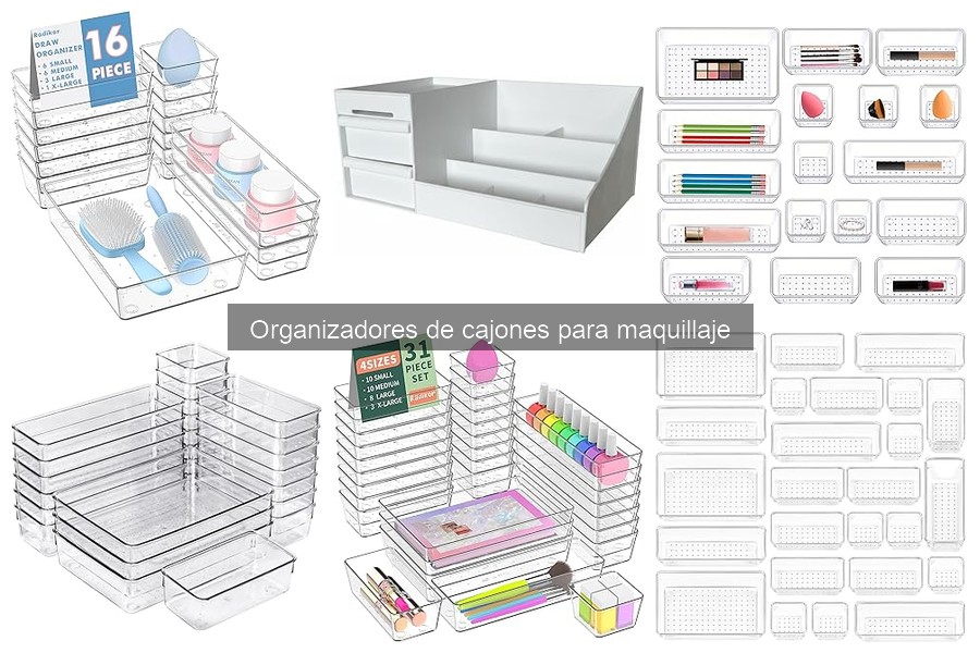 Cómo elegir el mejor organizador de cajones para maquillaje