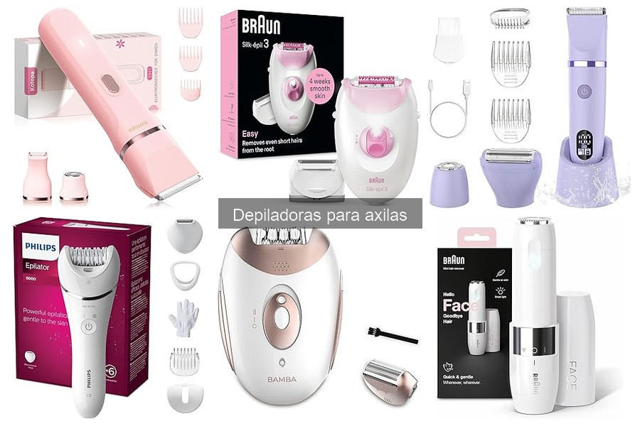 Cómo elegir la mejor depiladora para axilas: guía completa
