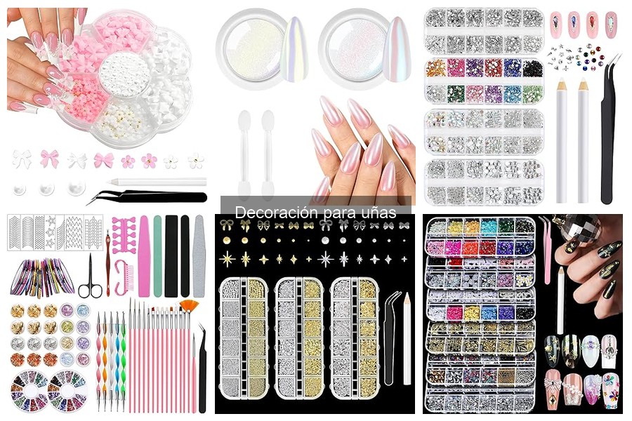 Cómo elegir los mejores productos para decorar uñas