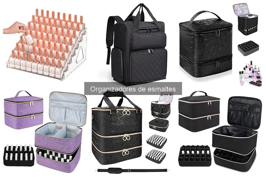 Cómo limpiar y mantener organizadores de esmaltes de uñas