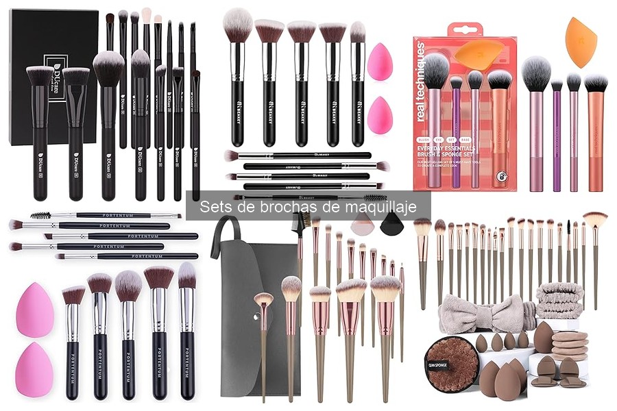 Cómo limpiar y mantener sets de brochas de maquillaje