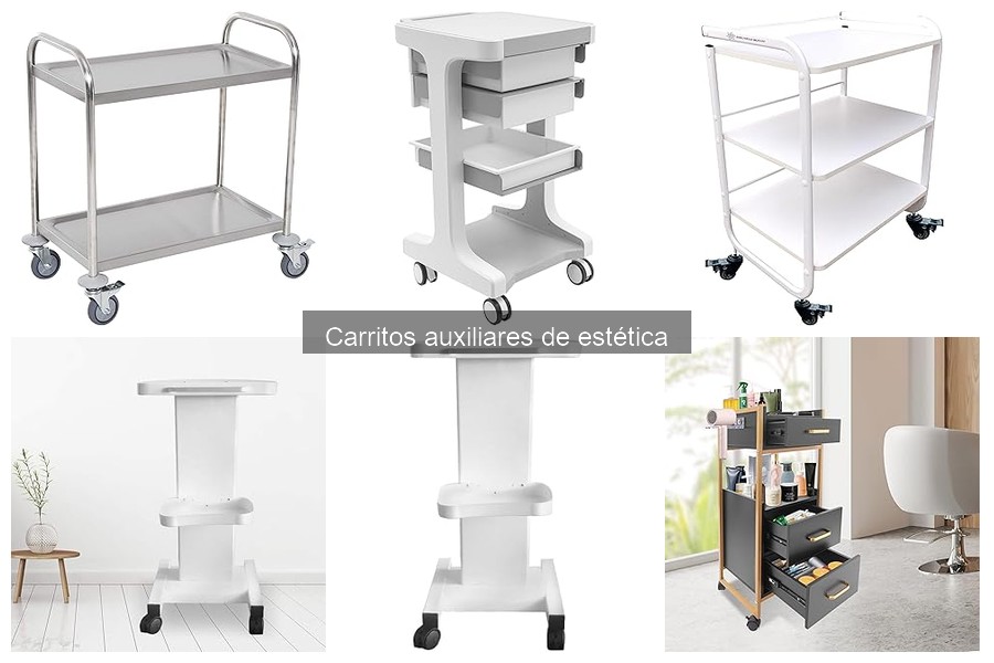 Cómo organizar un carrito auxiliar de estética en casa