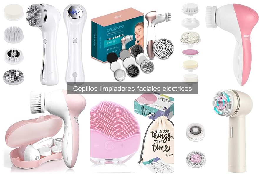 Cómo usar cepillos limpiadores faciales eléctricos eficazmente