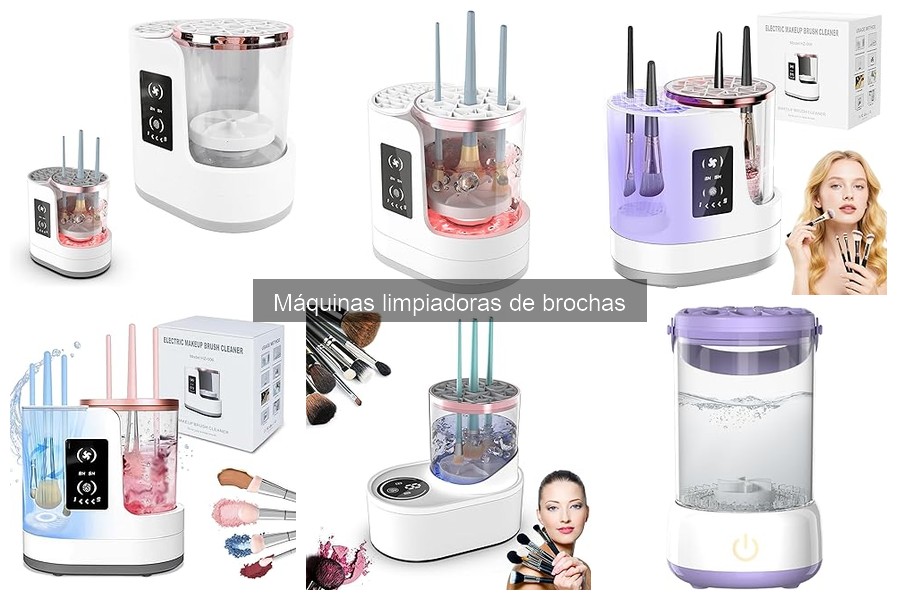 Cómo usar correctamente una máquina limpiadora de brochas