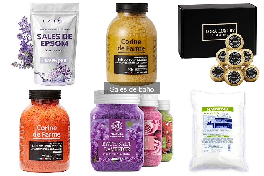 Cómo usar sales de baño correctamente para un relax total