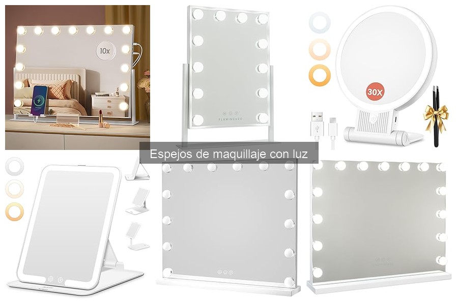 Cómo usar un espejo de maquillaje con luz de manera efectiva