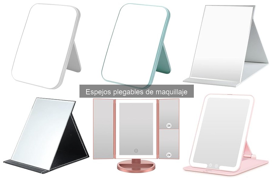 Cómo usar un espejo plegable de maquillaje de forma efectiva