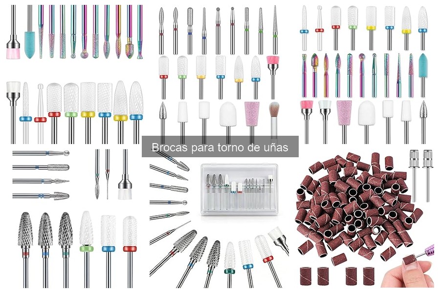 Comparativa: Brocas de cerámica vs. brocas de metal para uñas