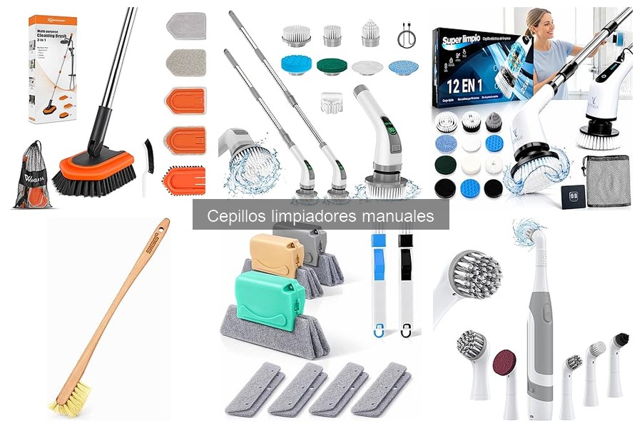 Comparativa: Cepillos Limpiadores Manuales vs. Eléctricos