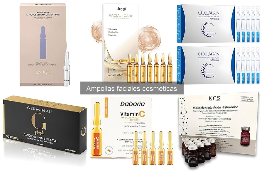 Comparativa de Ampollas Faciales: Efectivas y Económicas