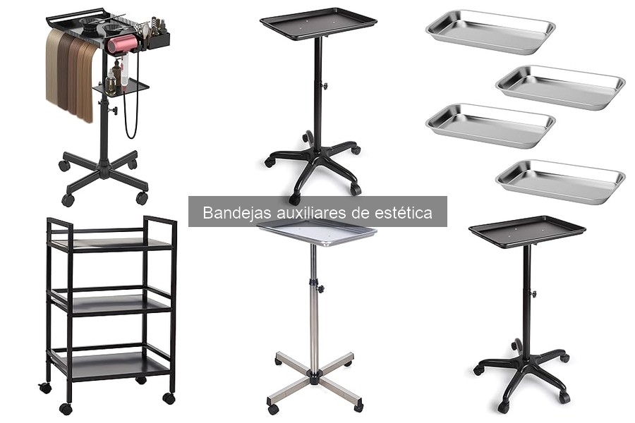 Comparativa de Bandejas Auxiliares: Materiales y Características