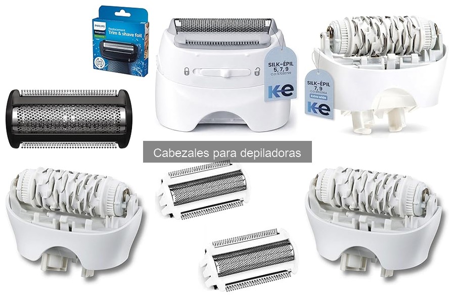 Comparativa de Cabezales para Depiladoras: Philips vs Braun
