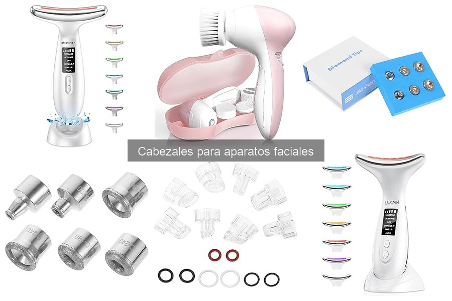 Comparativa de cabezales para exfoliación y limpieza profunda
