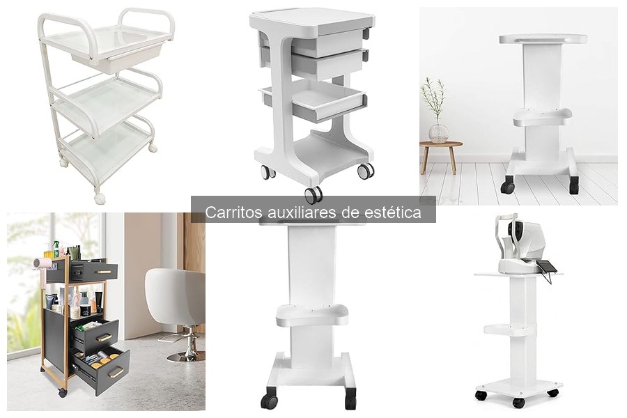 Comparativa de carritos auxiliares de estética para el hogar