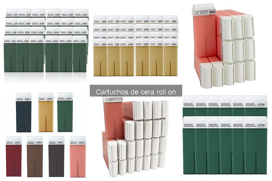 Comparativa de Cartuchos de Cera Roll On: Mejores Marcas