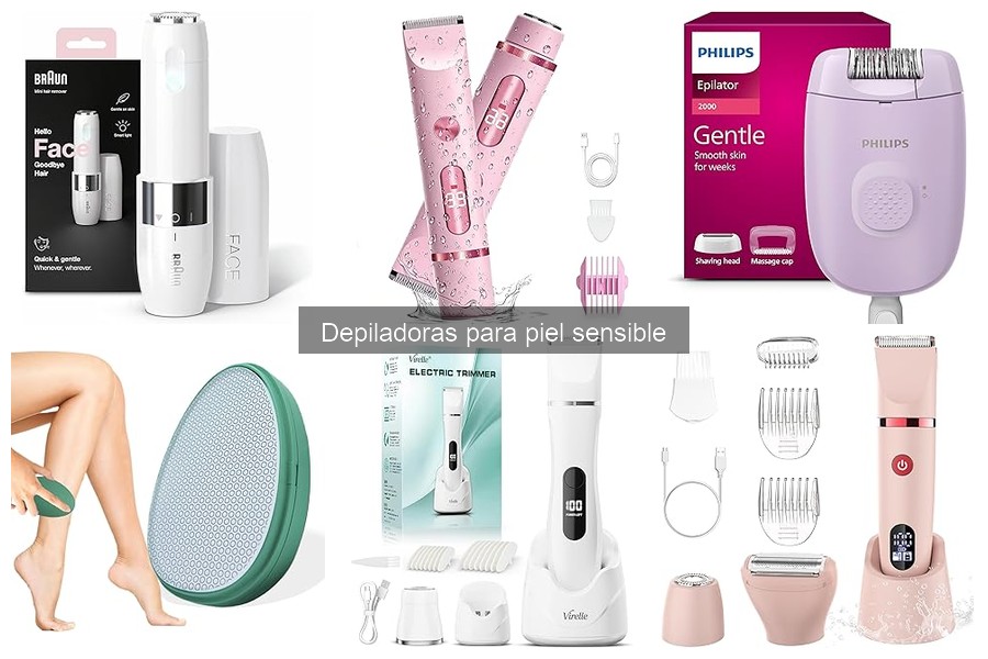 Comparativa de Depiladoras vs Métodos Tradicionales para Piel Sensible