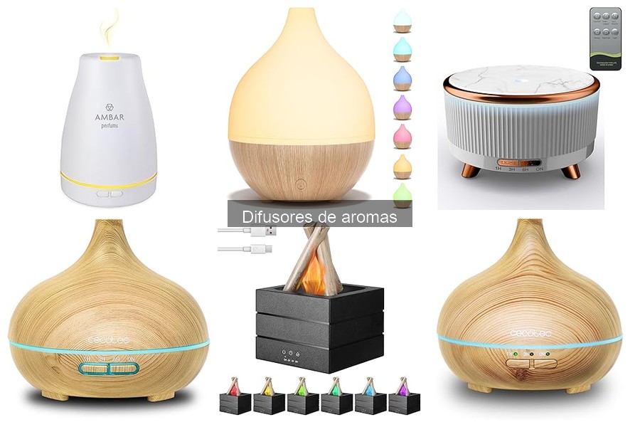 Comparativa de difusores de aromas: Ambar y Cecotec