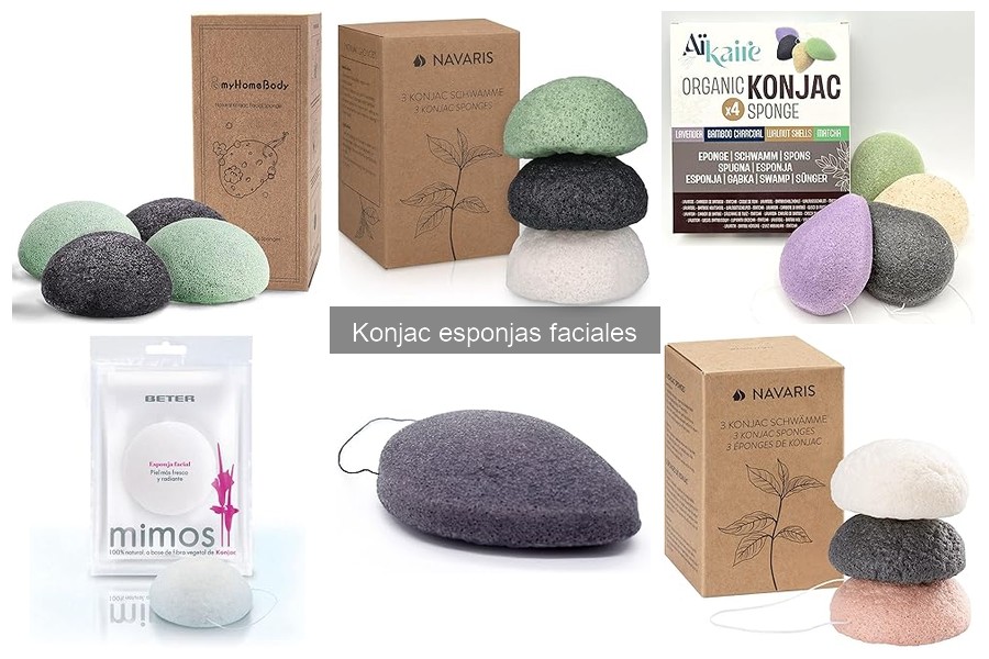Comparativa de esponjas Konjac: Beter vs Navaris