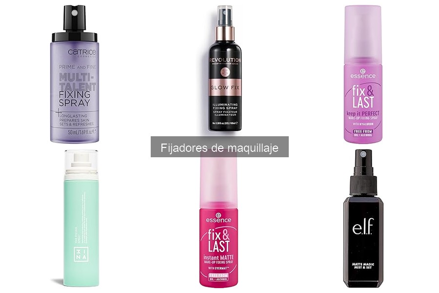 Comparativa de fijadores: Spray vs. Polvo para maquillaje