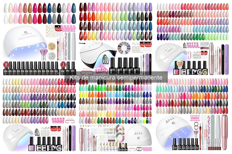 Comparativa de Kits de Manicura Semipermanente: Mejores Marcas