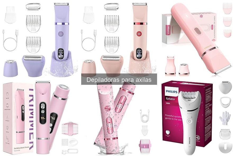 Comparativa de las Mejores Depiladoras para Axilas 2023