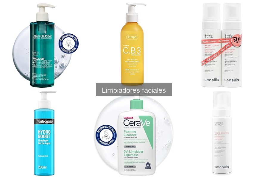 Comparativa de Limpiadores Faciales: Ziaja, CeraVe y Neutrogena