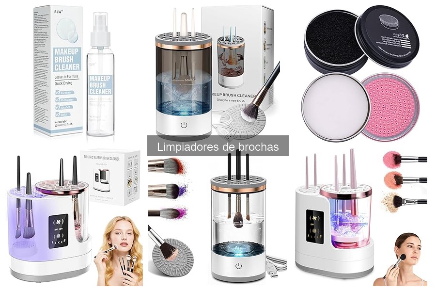 Comparativa de los Mejores Limpiadores de Brochas de Maquillaje